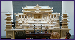 市営斎場葬プラン祭壇