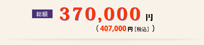 総額 350,000円（税別）